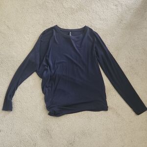 Athleta Asymmetrical Long Sleeve Top